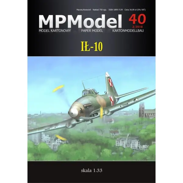 MPM Model 02-2018 Ił-10 Nouvel Arrivage