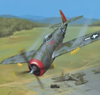 Haliński MM-3-2006 Republic P-47D-25 Thunderbolt - American Fighter Nouvel Arrivage