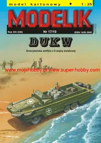 Modelik 17_10 DUKW amerykańska amfibia transportowa z II wojny światowej Acheter Direct