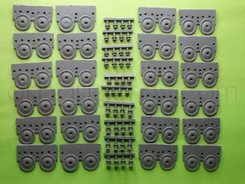OKB Grigorov S72294 Wheels for Tiger I, early type 1 Usine Directe