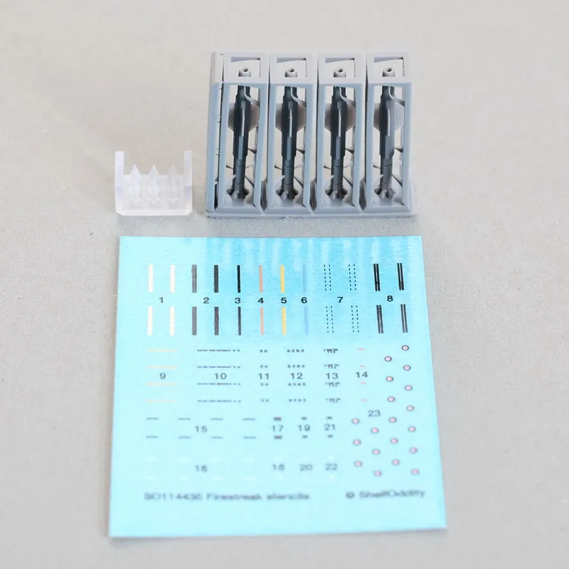 Prix Promo NEW! Shelf Oddity 1144050 British Missile Firestreak (4 pcs / 3D-Printed)
