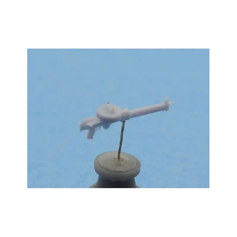 Nouveauté NEW! Black Cat Models AC72008c Lewis Aviation Mark II Machine Gun (4 pcs / 3D-Printed)