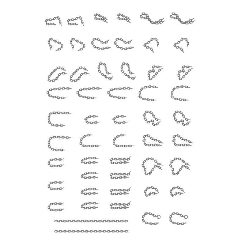 Remise NEW! HD Models 35315 Chains 0,20 (104 Sections / 3D-Printed)