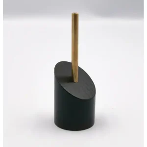 Izmod 005C Black Angled Base With Tube - Plinth 25mm Populaire
