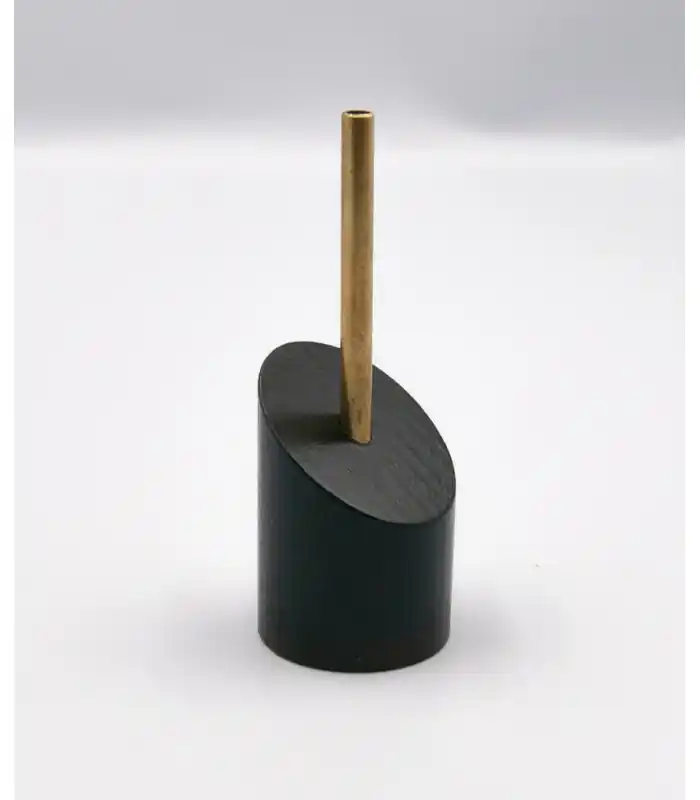 Izmod 005C Black Angled Base With Tube - Plinth 25mm Populaire