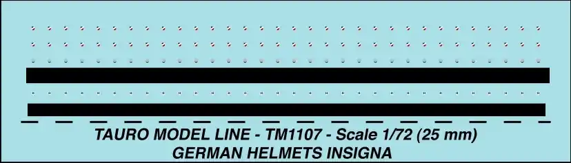 TAURO MODEL 1107 German Helmet Insignia VII (1939-1945) Achetez Aujourd'hui