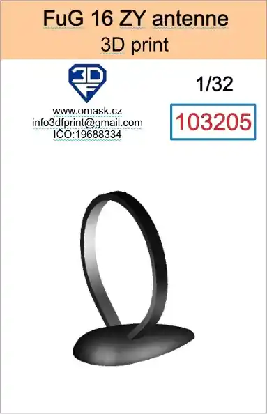 Réduction 3DF 103205 FuG 16 ZY Antenne