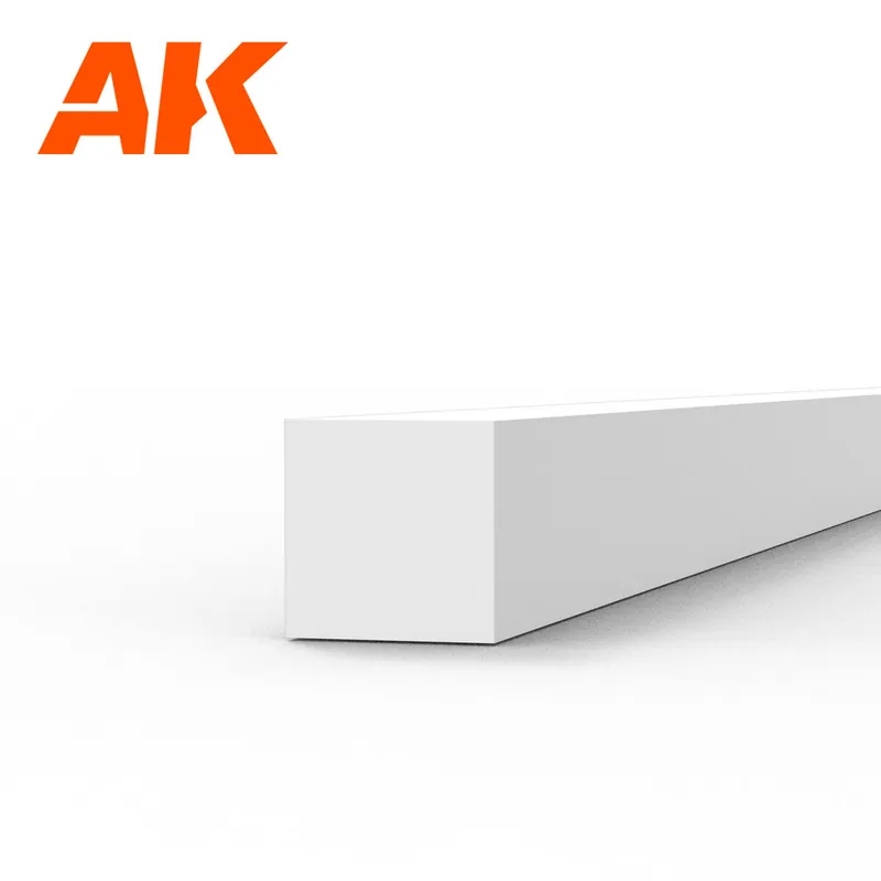 AK-Interactive 6529 Strips 2.00 x 2.00 x 350mm - STYRENE STRIP – (1 UNITS) Achat Immédiat