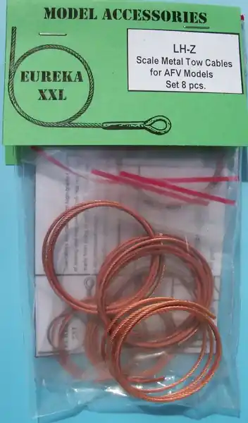 Eureka XXL LH-Z Metal Wire Ropes Set 8×500mm (LH-00 to LH-07) Affaire À Saisir