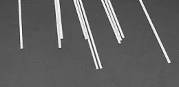 Bon Plan Plastruct 90880 PRĘT PÓŁOKRĄGŁY 0.5mm x 1mm x 250mm 1szt / 1 piece