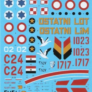 Commander Maintenant Hi-Decal Line 48005 MiG-17F/ Lim-5 Fresco C