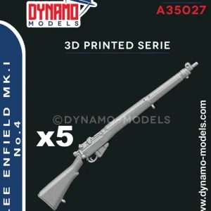 Dernier Modèle Dynamo-Models A35027 Lee Enfield Mk.I No. 4 (5pcs)