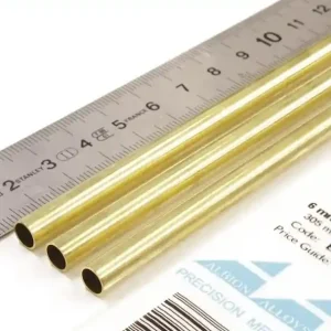 Marque Albion Alloys BT6M Brass Tube 6 x 0.45 x 305 mm (1 pc / 1 szt.)