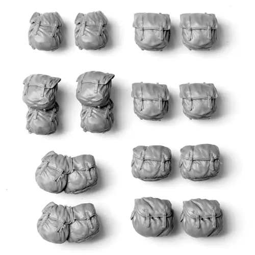 SOLMODEL MM304 US Army WWII Backpack Set Retour Gratuit