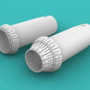 Réduction rise144models 065 F-14 A/B - 2 x Exhaust Mix Open/Close Option (for Revell kits)