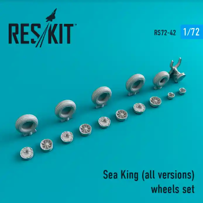 DISCONTINUED RES/KIT 72-0042 Sea King (all versions) wheels set Meilleur Prix