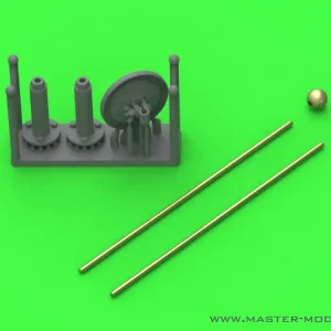 Master GM-16-005 Width indicators for German vehicles (2pcs, SHORT - used e.g on Sd.Kfz. 250, 251) Satisfait Ou Remboursé