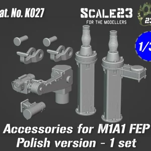 Scale23 35-K027 Addons Set For M1A1 FEP PL - 1 Set (Includes AIDATS Box) Bon Marché