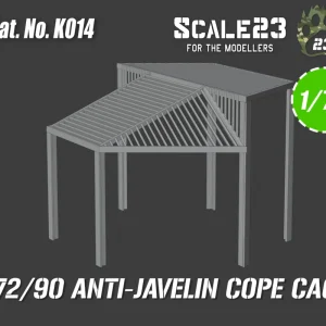 Solde Scale23 72-K014 Anti-Javelin Cope Cage (for T-72/80/90) - 1 pc