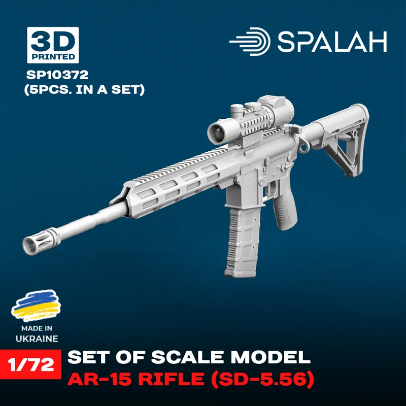 Réduction Spalah 10372 AR-15 rifle (SD-5.56) / 5 pcs (3D-Printed)