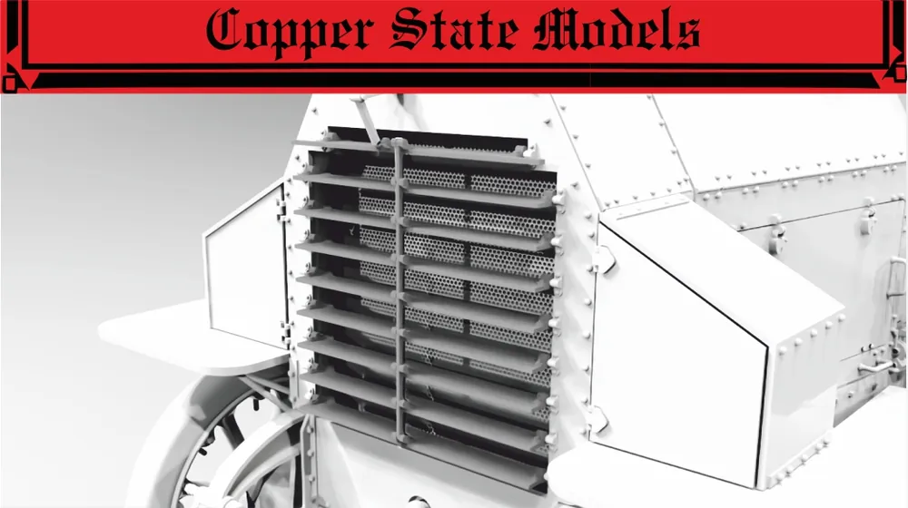 Copper State Models A35-017 Ehrhardt Louvers Nouvelle Collection