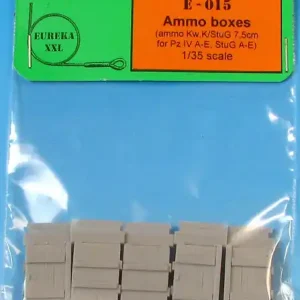Eureka XXL E-015 Wooden Ammo Boxes for 7.5 cm Kw.K.37/Stu.K.37 L/24 Must-Have