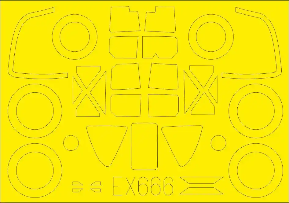 Offre Exclusive Eduard EX666 P-38F/G Tamiya