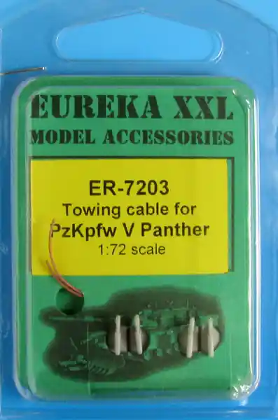 Eureka XXL ER-7203 Towing cable for Pz.Kpfw.V Panther Ausf.G Tank Acheter En Ligne