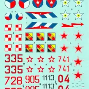 Meilleure Vente Hi-Decal Line 72040 MiG-19PM Farmer E