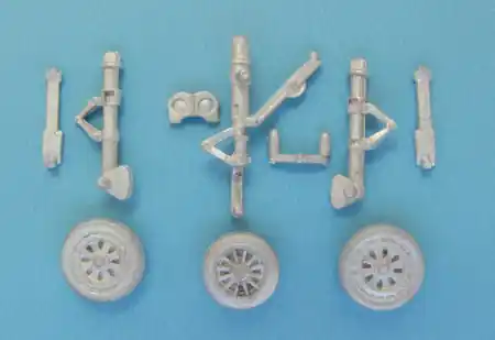 Dernier Modèle Scale Aircraft Conversions 72048 Lockheed T-33 / F-80 / P-80 - Landing Gear (especcially for Platz, but also for Sword and Heller kits)