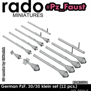 Retour Gratuit Rado Miniatures 35S74 Panzerfaust 30/30 Little Set (3D-Printed)