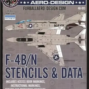 Soldes Furball Aero-Design 48013 McDonnell F-4B/N Phantom - full factory applied stencils and data