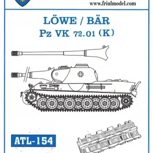 Authentique FriulModel 154 Tracks for Löwe / Bär