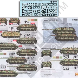 Echelon Fine Details D356235 Jagdpanzer IV Sd.Kfz. 162 L/ 48 & L/ 70 V Vente Flash