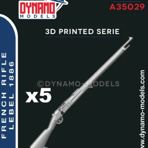 Dynamo-Models A35029 French Rifle Lebel Mle 1886 (5 pcs / 3D-Printed) Must-Have