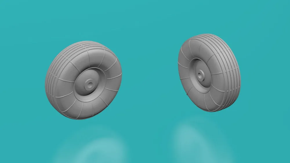 Pas Cher EMP3D 99160908-60 Koła Gumowe - Typ 3.2 - 6 Sztuk - 6,00mm Średnicy