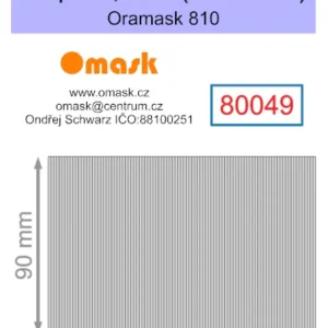 Omask 80049 Stripes 2,0 mm (135 x 90 mm) Oramask Foil Meilleur Prix