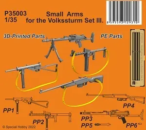 Remise CMK P35003 Small Arms for the Volkssturm Set III
