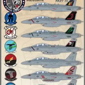 Furball Aero-Design 48086 EA-18G Growler Anthology Part III (7 Schemes) Expédition Rapide