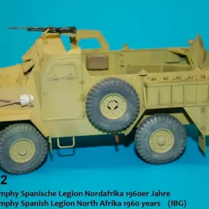 Promotion Saisonnière MR Modellbau 35502 GM C15TA Trumphy Spanish Legion North Afrika 1960 years