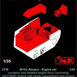 CMK K3138 M1A2 Abrams Réduction