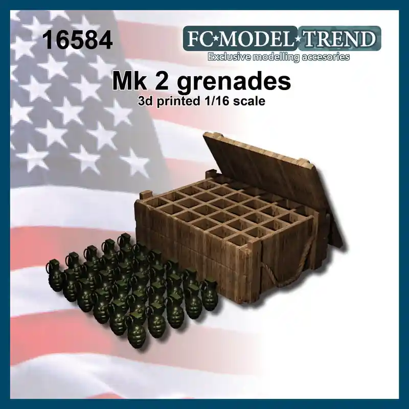 Retour Gratuit FC ModelTrend 16584 Mk 2 Grenades