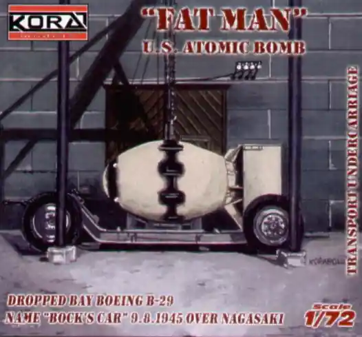 Kora Models 7277 Fat Man US atomic bomb Prix Cassé