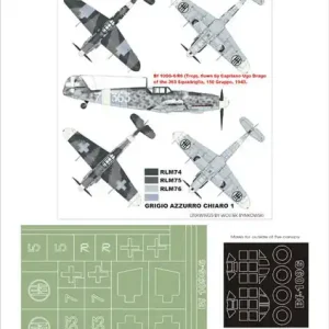 Dernière Chance Montex K48053 Bf-109G6 (Italy) Hasegawa