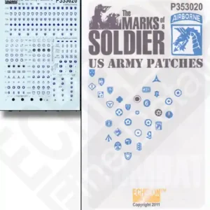 Echelon Fine Details P353020 US Army Patches Usine Directe