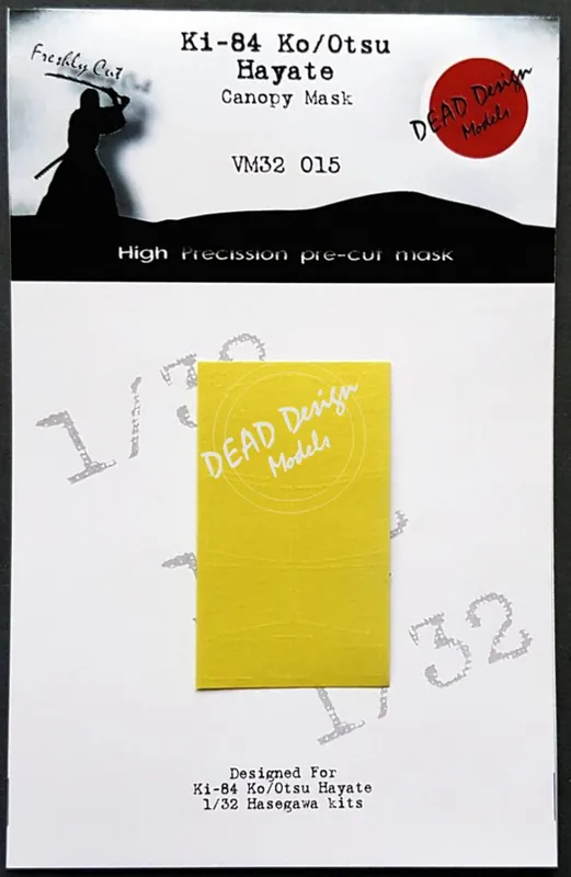 DEAD Design Models VM32015 Ki-84 Hayate Expédition Rapide