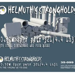Helmuth‘s Strongholds 35099 German 10,5cm Spgr patr 32L/4,4 lh31 Commande En Gros