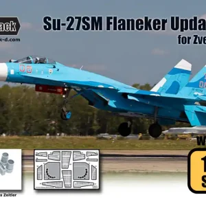 Produit De Marque Wolfpack Design WP72077 Sukhoi Su-27SM Flanker - Update Set (for Zvezda Kits)