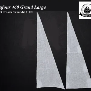 HiSModel S455 Dufour 460 Grand - Set of Sails (for Corel Kits) Bon Marché