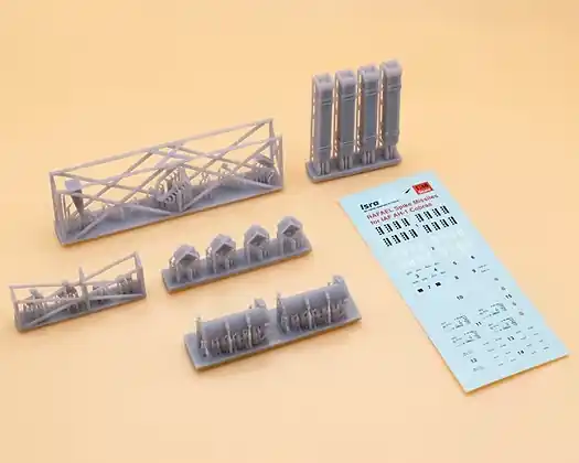 Isra Decal Studio C48084 Machzelet Spike Missiles (3D-Printed) Jusqu'à Épuisement Des Stocks